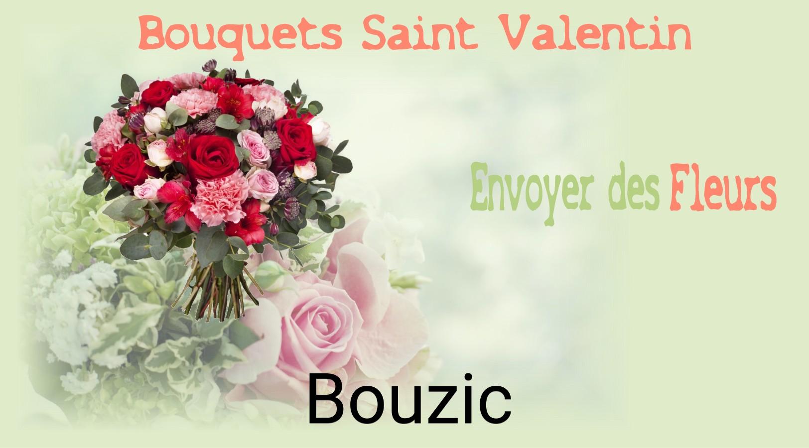 Roses de Saint-Valentin livrées à Bouzic
